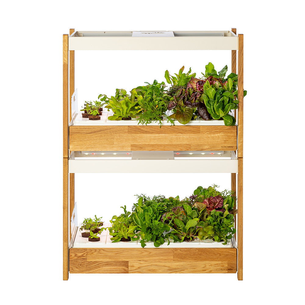 Click & grow 25 Indoor Kräutergarten 2x gestapelt