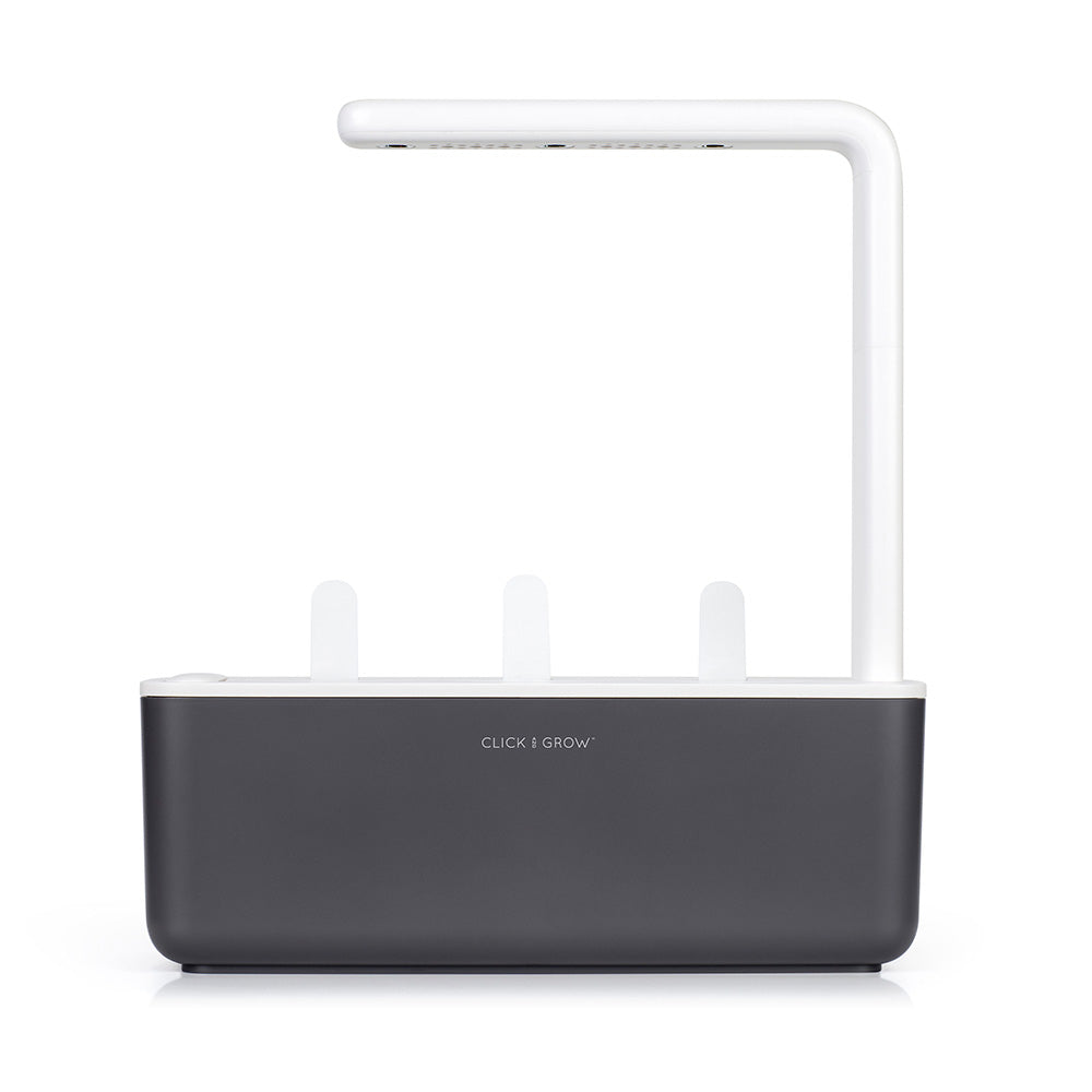 Click & grow Smart Garden 3 Indoor Kräutergarten grau leer