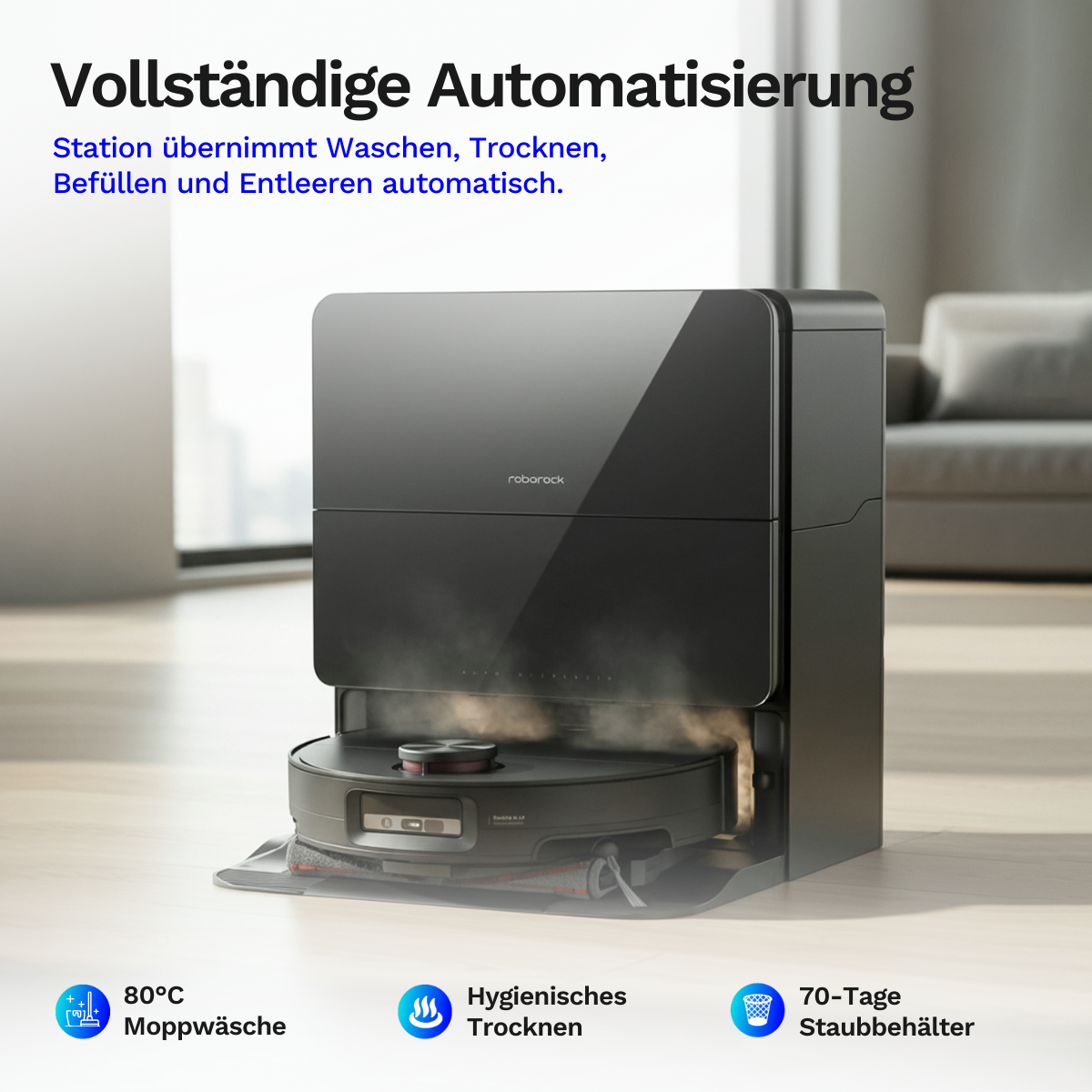 Roborock Saros 10 - Saug und Wischroboter