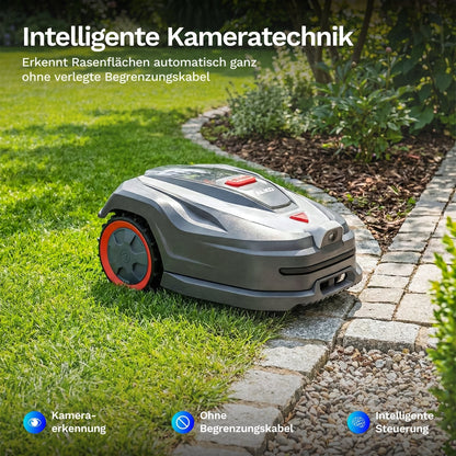 AL-KO Robolinho 500 Vision – Mähroboter ohne Begrenzungskabel