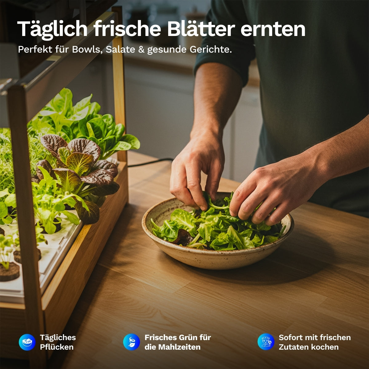 Click & grow 25 - Indoor Kräutergarten (Farbe: weiss)