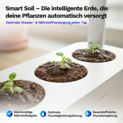 Click & grow Smart Garden 3 - Indoor Kräutergarten (Farbe: weiss oder grau)
