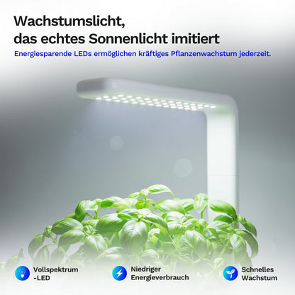 Click & grow Smart Garden 3 - Indoor Kräutergarten (Farbe: weiss oder grau)