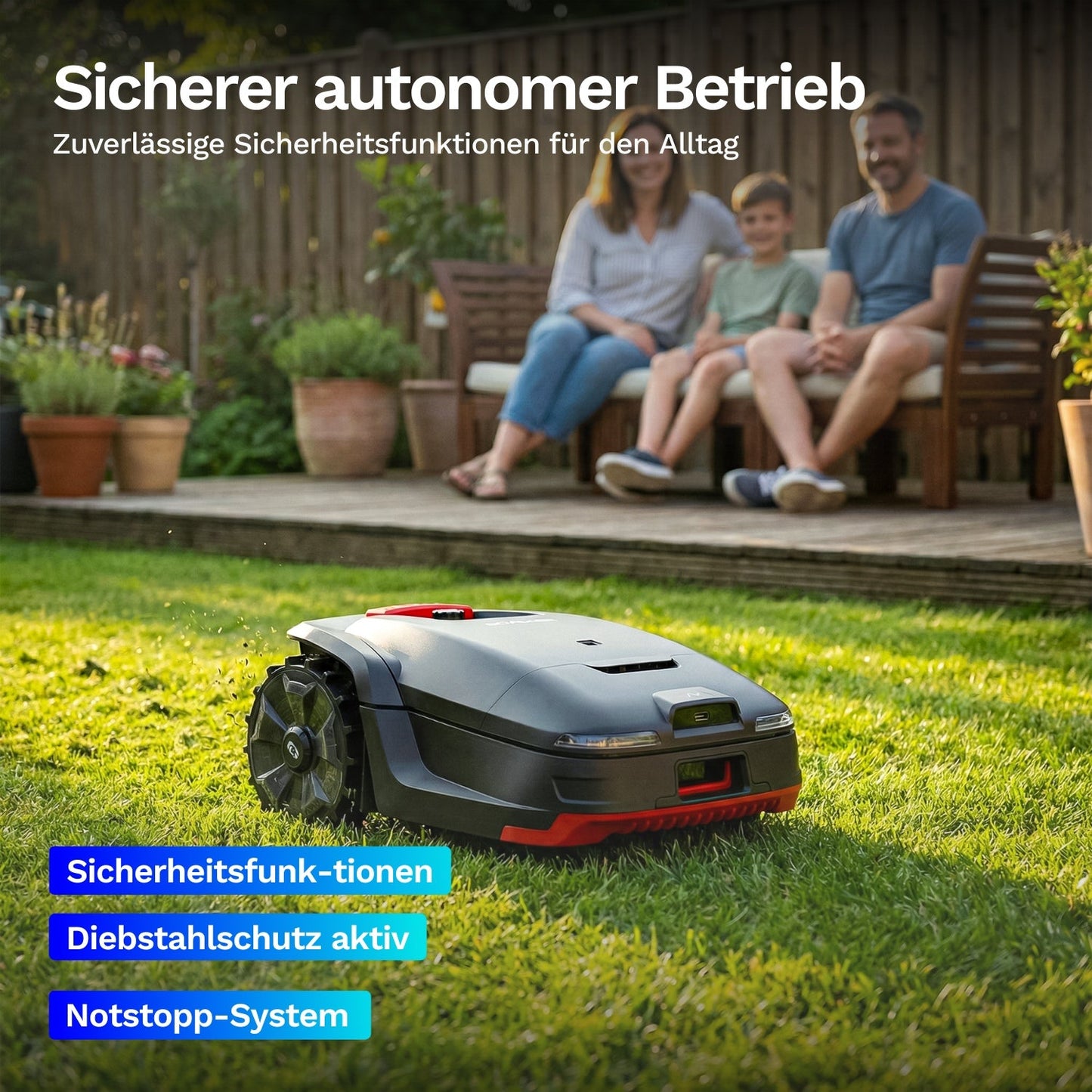 Goalker H1 – Mähroboter ohne Begrenzungskabel