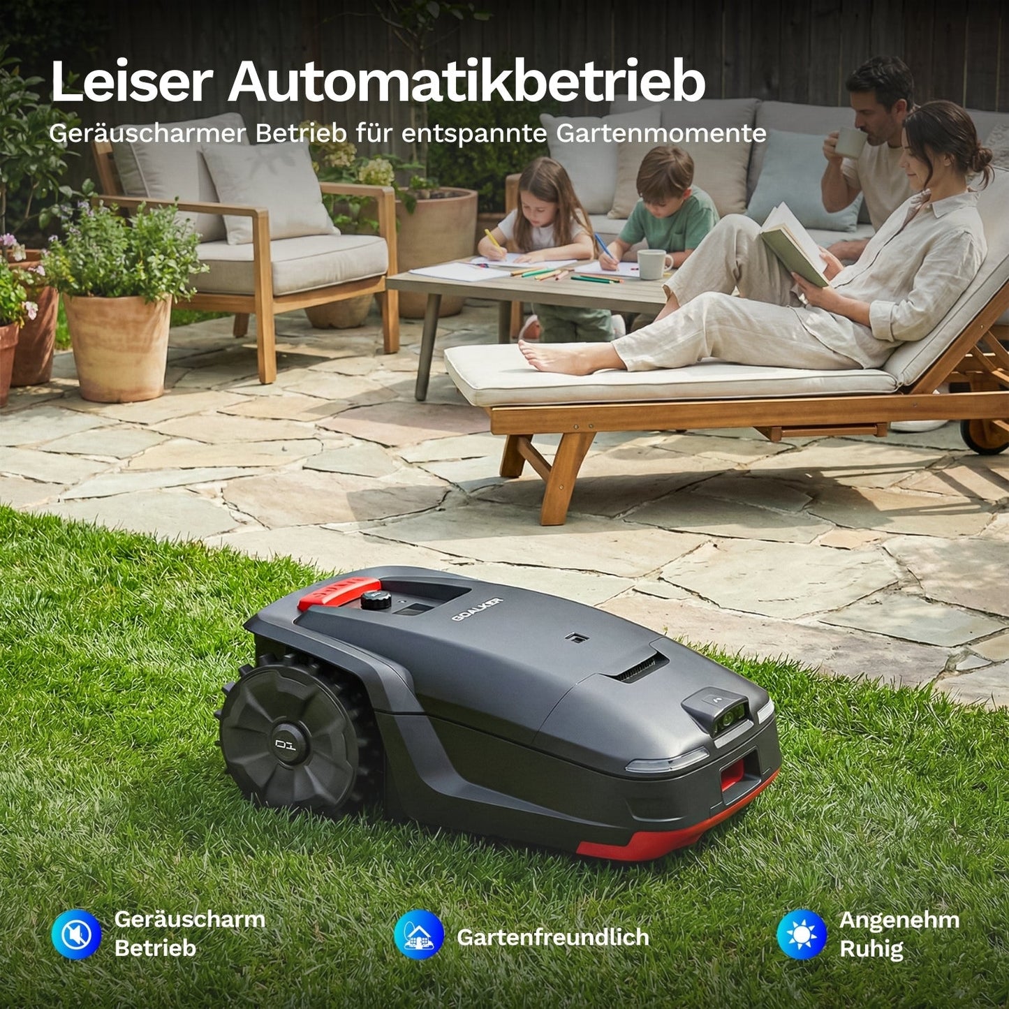 Goalker H1 – Mähroboter ohne Begrenzungskabel