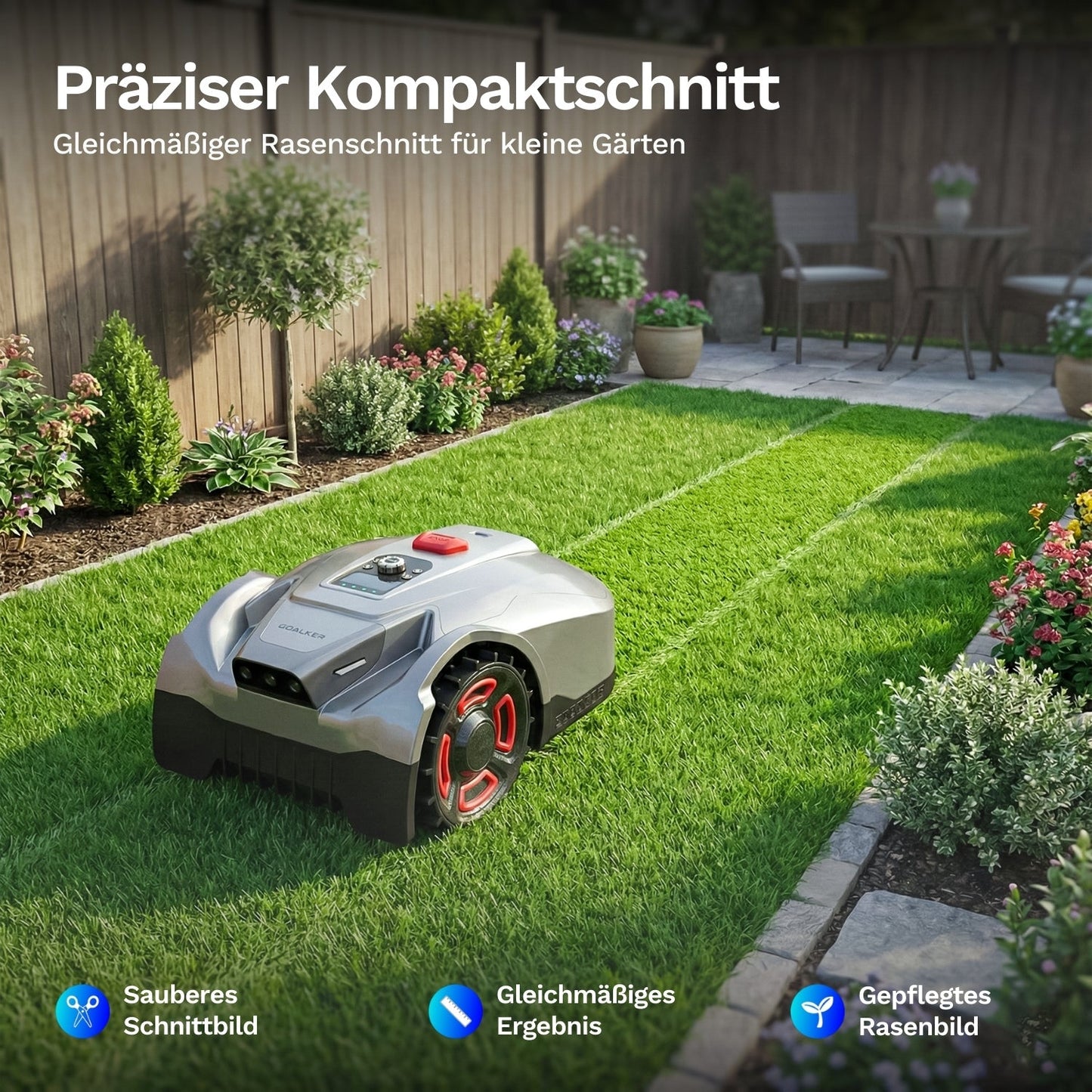 Goalker H5 – Mähroboter ohne Begrenzungskabel