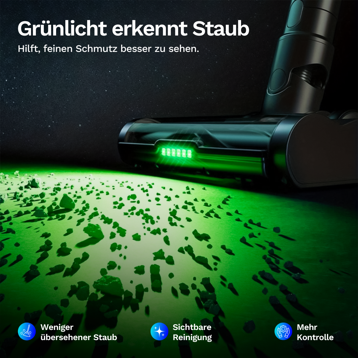 Moosoo TD1 Mate - Akku Staubsauger