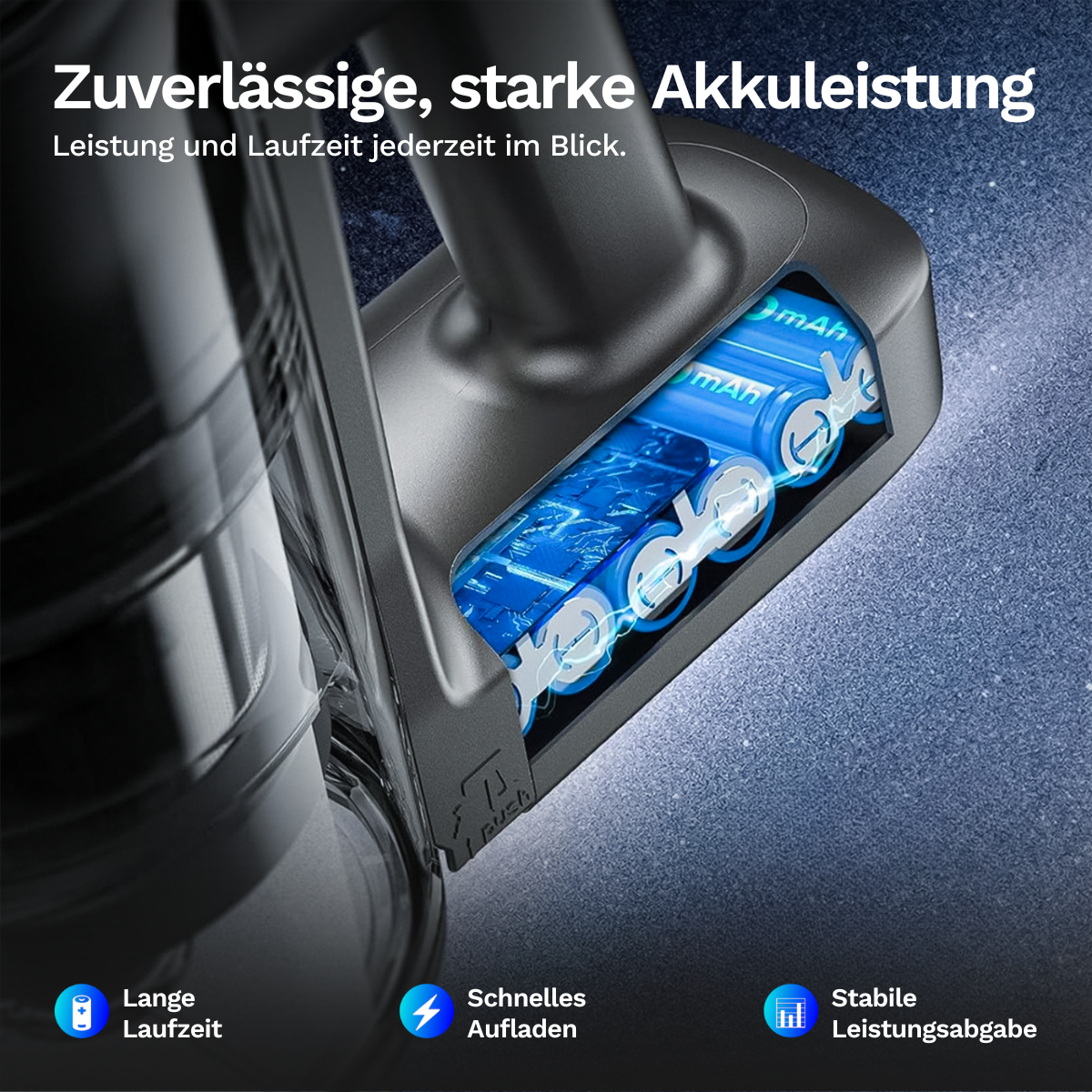 Moosoo TD1 Mate - Akku Staubsauger