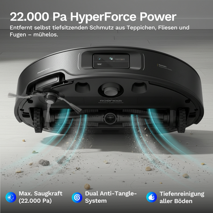 Roborock Saros Z70 - Saug und Wischroboter (Farbe: silber)