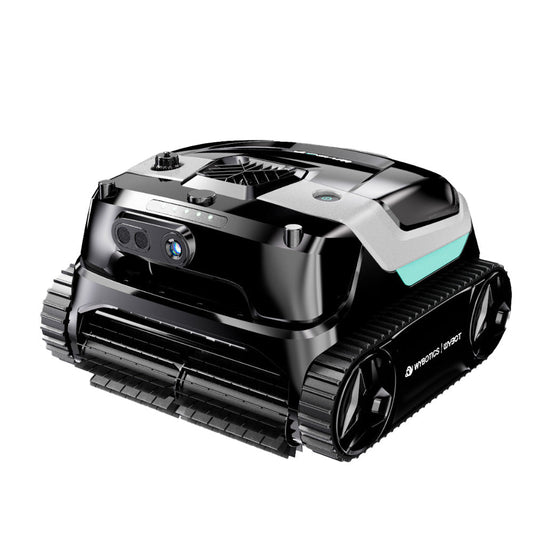 Wybotics Wybot S3 - Poolroboter Akku - mit Solar-Ladung, 3D-Navigation & automatischer Selbstentleerung