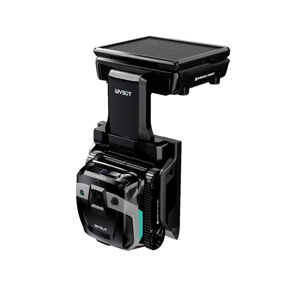 Wybotics Wybot S3 - Poolroboter Akku - mit Solar-Ladung, 3D-Navigation & automatischer Selbstentleerung